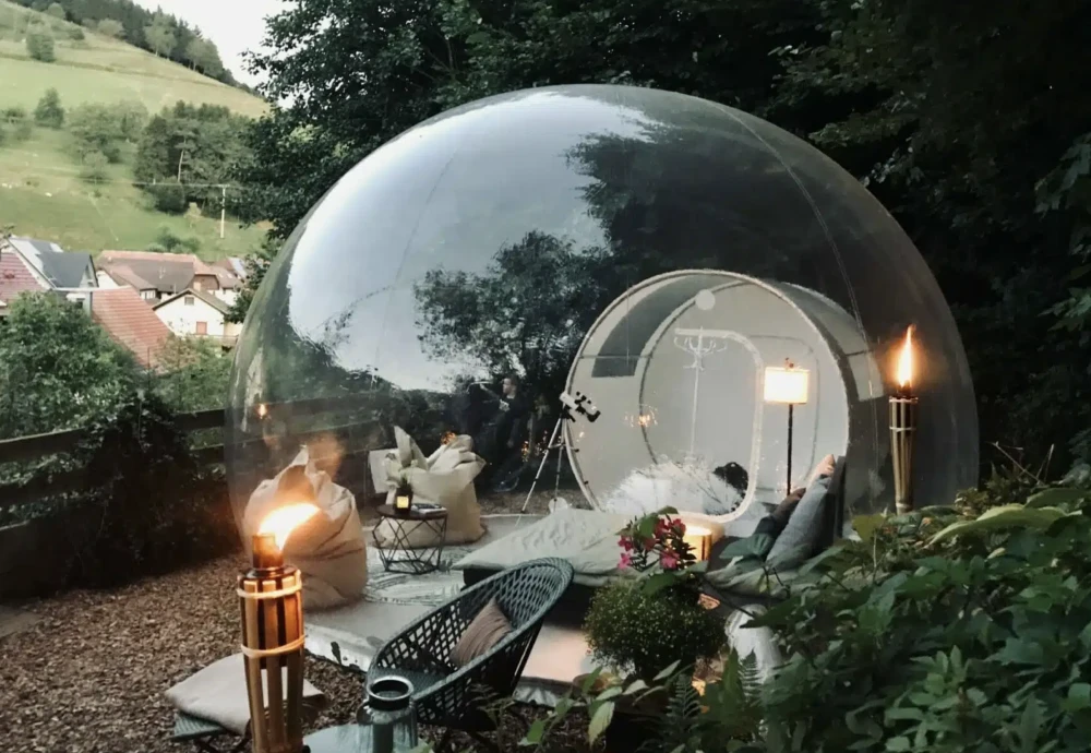 large bubble tent