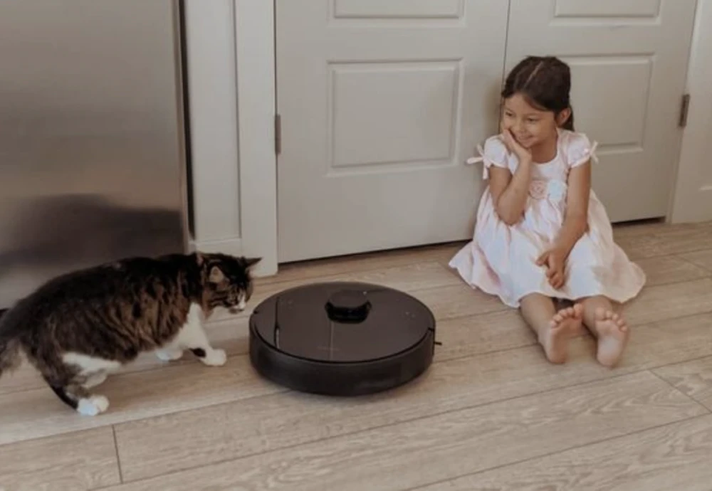 robotic vacuum cleaner self emptying